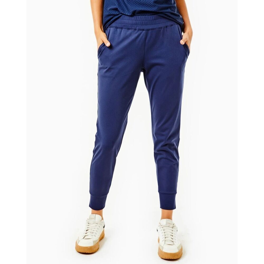 NWT Addison Bay AB Soft Jogger Sweatpant In Navy Blue Size XXS $108 MSRP